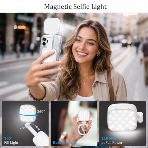Magnetic Selfie Light Compatible with MagSafe