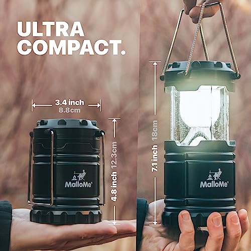 Camping Lantern Multicolor 4 Pack Lanterns for Power Outages (4 Count)