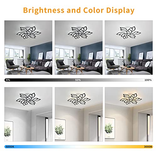 29.9" LED Flush Mount Ceiling Light