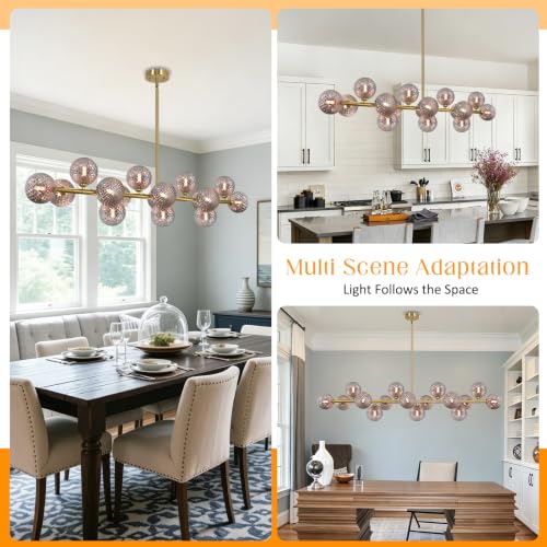 Chandeliers for Dining Room Linear Island Light Mid Century Light Fixture