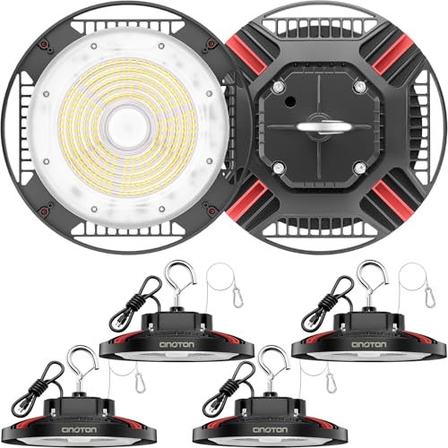 100W UFO LED High Bay Light (4 Count)