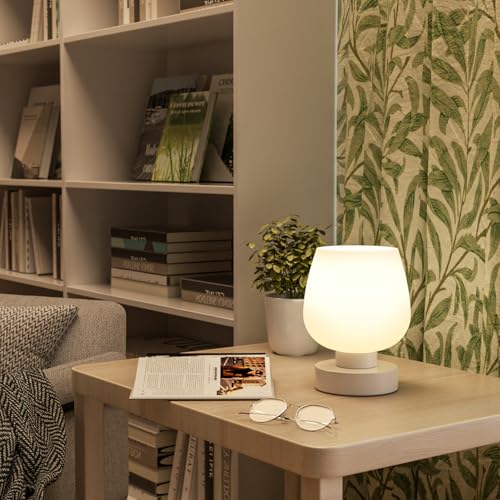 Small Touch Table Lamp for Nightstand