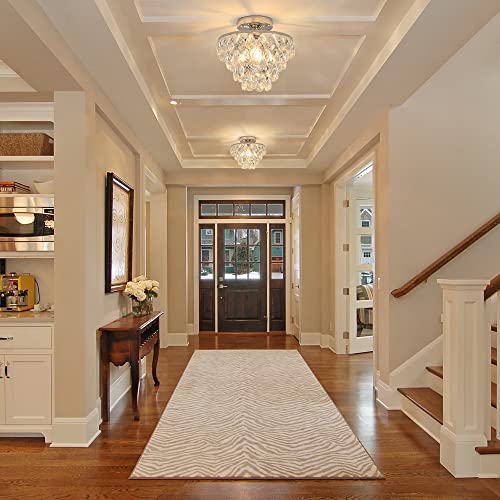 Mini Crystal Chandelier Ceiling Light Small