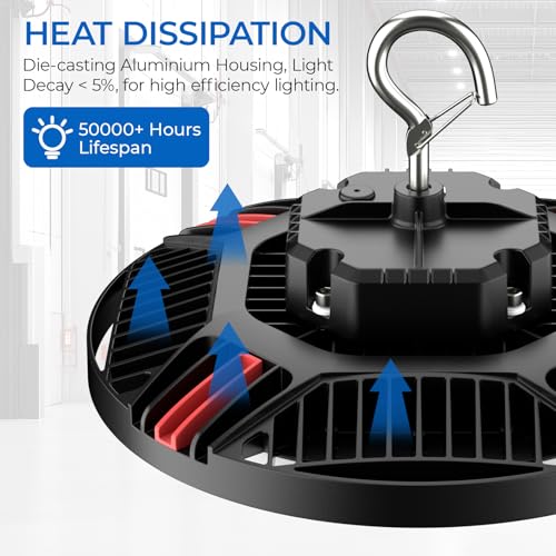 210W UFO LED High Bay Light (2 Count)