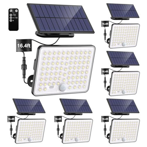 Solar Lights Outdoor (6 Count)