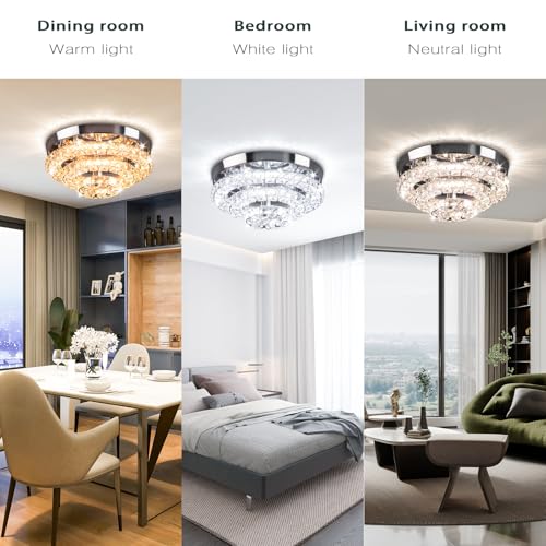 11.8" Crystal Ceiling Light
