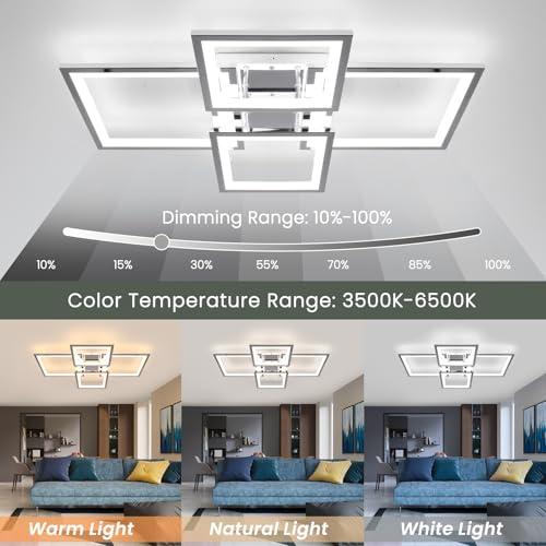 Acrylic Modern LED Ceiling Light