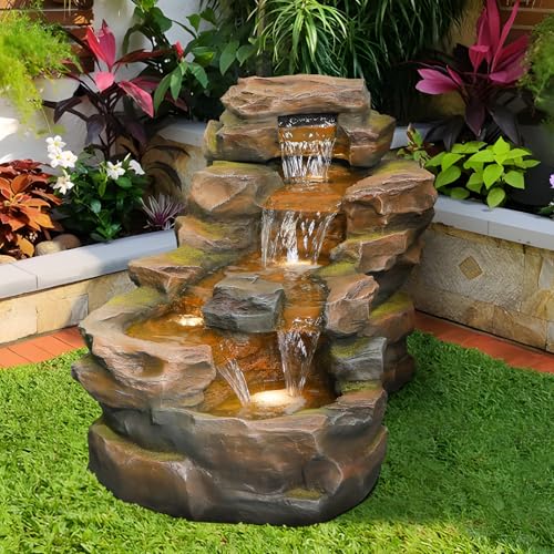 Water Fountain Outdoor Floor Standing 5