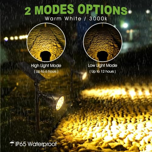 Solar Outdoor Lights (4 Count)