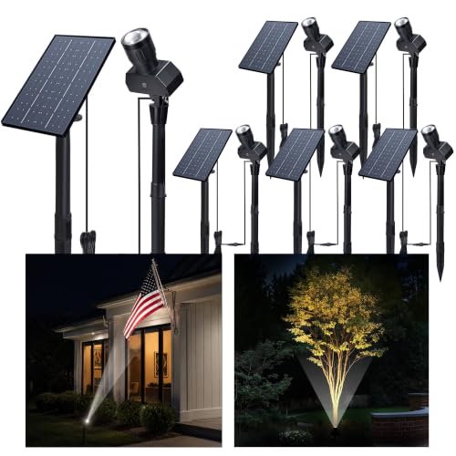 All Night Solar Spot Lights 2500mAh (6 Count)