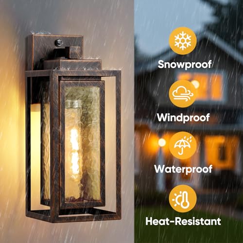 15.78'' Dusk to Dawn Porch Light (2 Count)