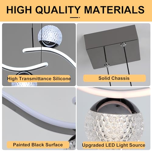 Modern LED Globe Pendant Light