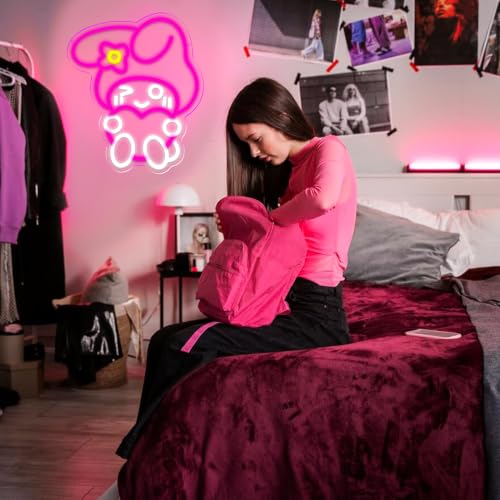 Anime Theme Cartoon LED Neon Sign for Wall Decor (Melody)