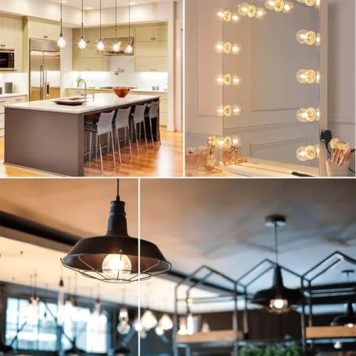 Dimmable G40 LED Bulbs 3W (6 Count)