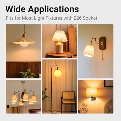 Dimmable LED Light Bulbs (6 Count)