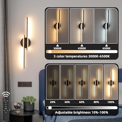Rechargeable Battery Operated Wall Sconce Set Of Two (2 Count)