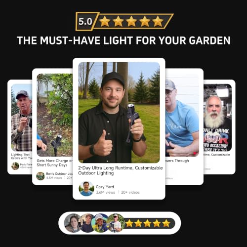 Outdoor Solar Spotlight (4 Count)