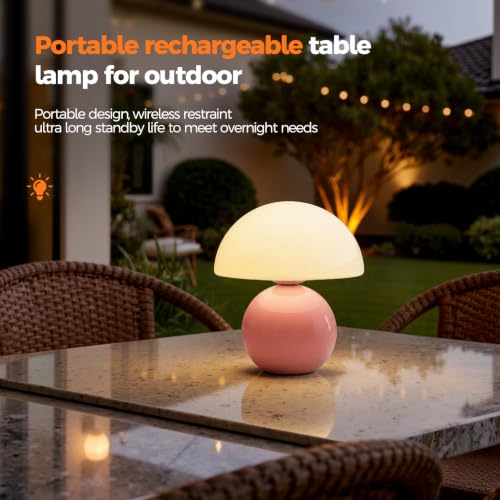 Mushroom Lamp Table Lamp for Bedroom