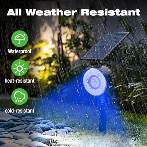 Solar Spot Lights Outdoor Waterproof (2 Count)
