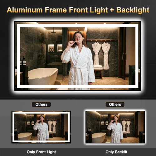 LED Bathroom Mirror with Light