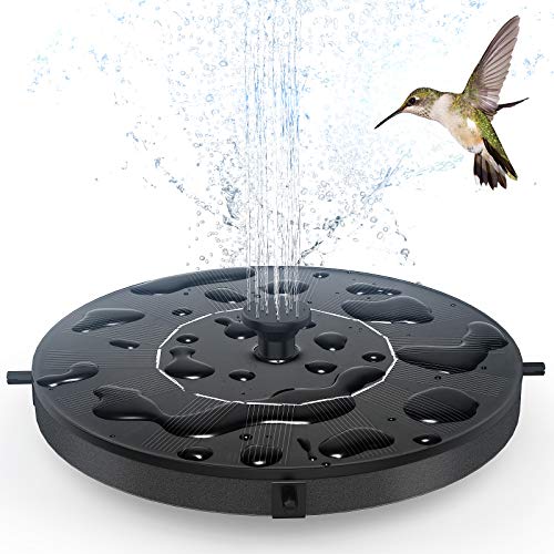 Solar Fountain Water Pump for Bird Bath (8 Ounce)