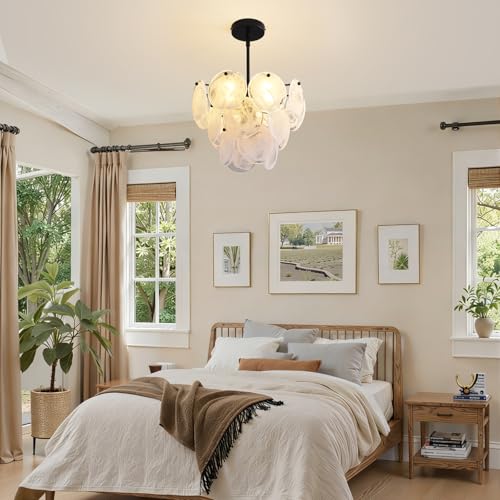 Black Glass Pendant Light