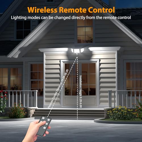4500LM Solar Lights Outdoor (2 Count)