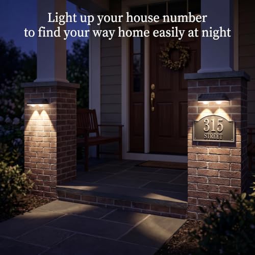 Solar Fence Lights Outdoor