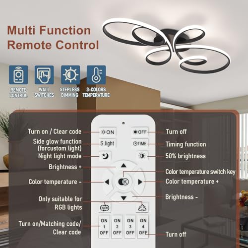 66W Modern LED Ceiling Light