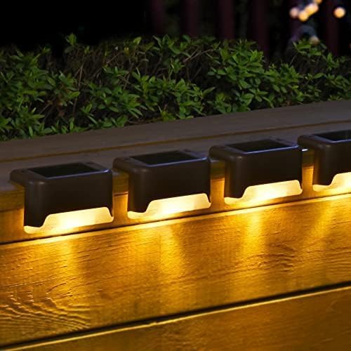 Solar Deck Lights Outdoor 24 Pack (24 Count)