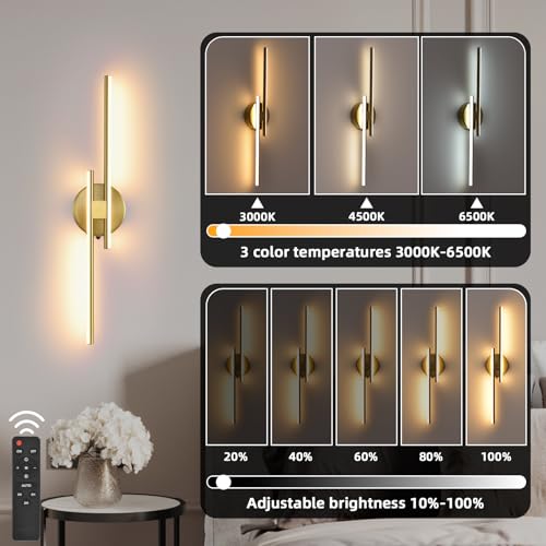 Battery Operated Wall Sconce Set of 2 (2 Count)