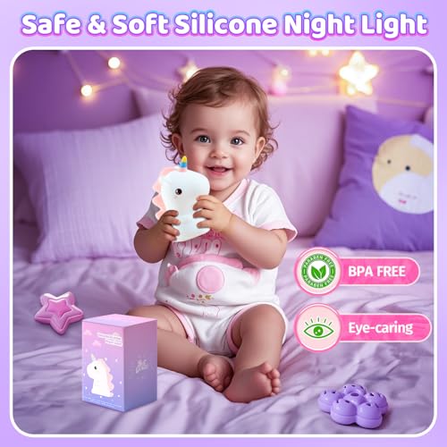 Unicorn Night Light for Kids