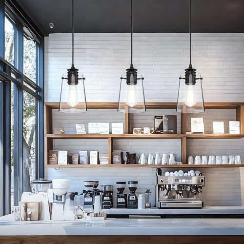 Black Pendant Lights Kitchen Island