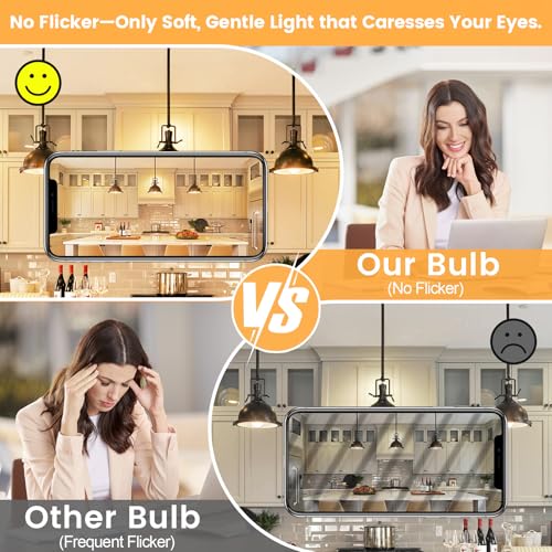 A19 Dimmable LED Light Bulb (4 Count)