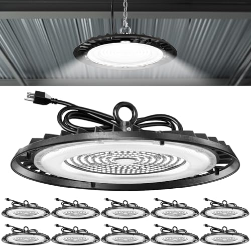Sunco 10 Pack UFO LED High Bay Light (10 Count)