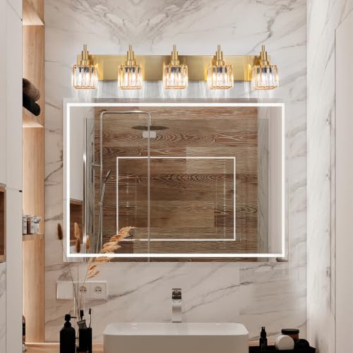 Gold Bathroom Vanity Lights