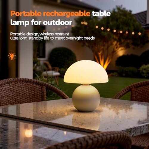 Mushroom Lamp Table Lamp for Bedroom