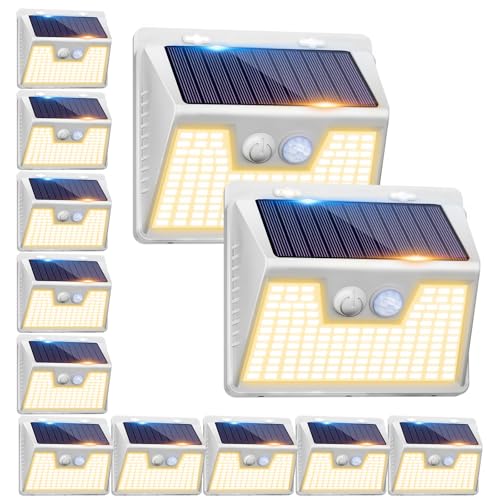 Solar Lights Outdoor Motion Sensor (12 Count)