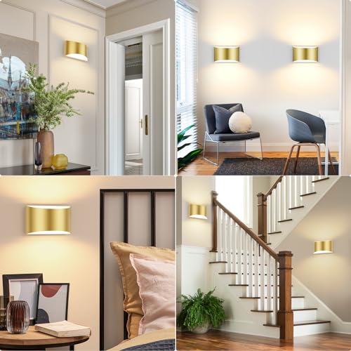 Modern LED Wall Sconces Set of 2 (2 Count)