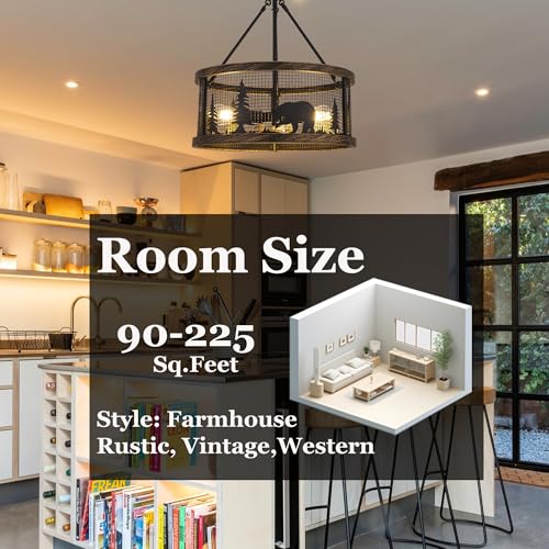 Rustic Chandeliers for Dining Room