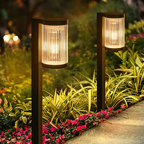 Solar Pathway Lights Outdoor (2 Count)