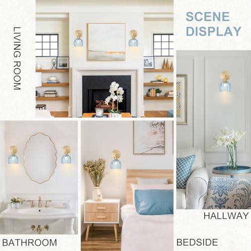 Wall Sconces Set of Two Hardwired