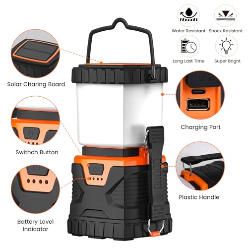 LED Camping Lantern Rechargeable (2 Count)