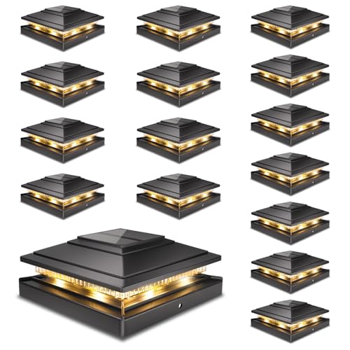 Solar Post Cap Lights 16pack