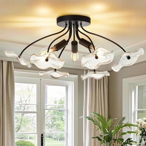 Semi Flush Mount Ceiling Light Fixture