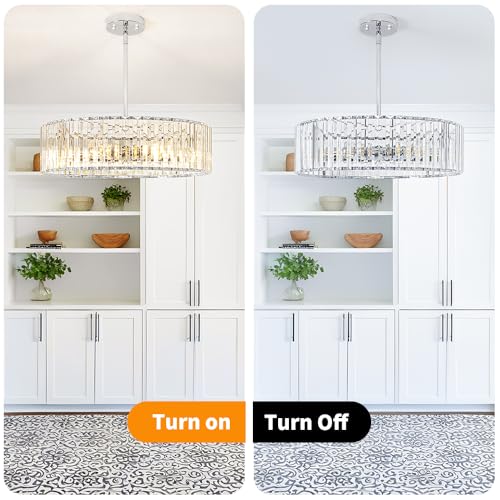 Modern Crystal Chandelier for Dining Room