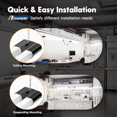 4Pack 4FT LED Shop Light (4 Count)