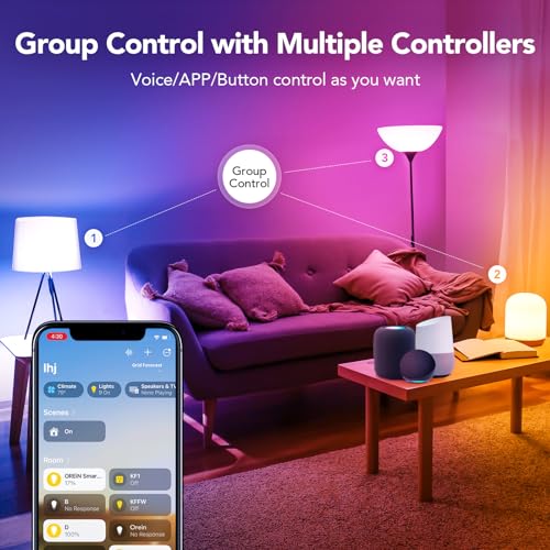 Matter Smart Light Bulb (7 Count)