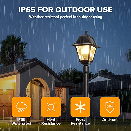 82" LED Post Solar Light