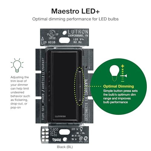 Maestro LED+ Dimmer Switch